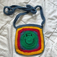 Load image into Gallery viewer, Primary Smiley Face Crossbody
