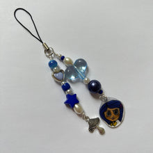 Load image into Gallery viewer, Button Girl Phone Charm
