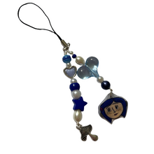 Load image into Gallery viewer, Blue Girl Phone Charm
