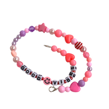 Load image into Gallery viewer, Pink “Good Vibes” Shoe Charm
