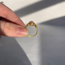 Load image into Gallery viewer, 8mm Rose Quartz Wire Wrapped Ring
