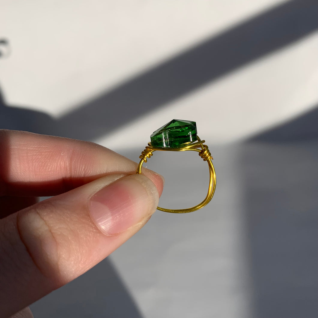 Butterfly Wire Wrapped Ring