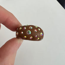 Load image into Gallery viewer, Brown Bling Ring

