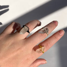 Load image into Gallery viewer, Quartz Wire Wrapped Ring

