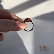 Load image into Gallery viewer, Carnelian Wire Wrapped Ring
