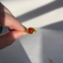Load image into Gallery viewer, Carnelian Wire Wrapped Ring
