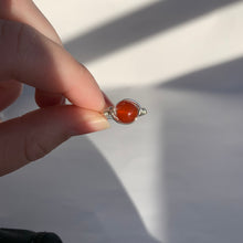 Load image into Gallery viewer, Carnelian Wire Wrapped Ring
